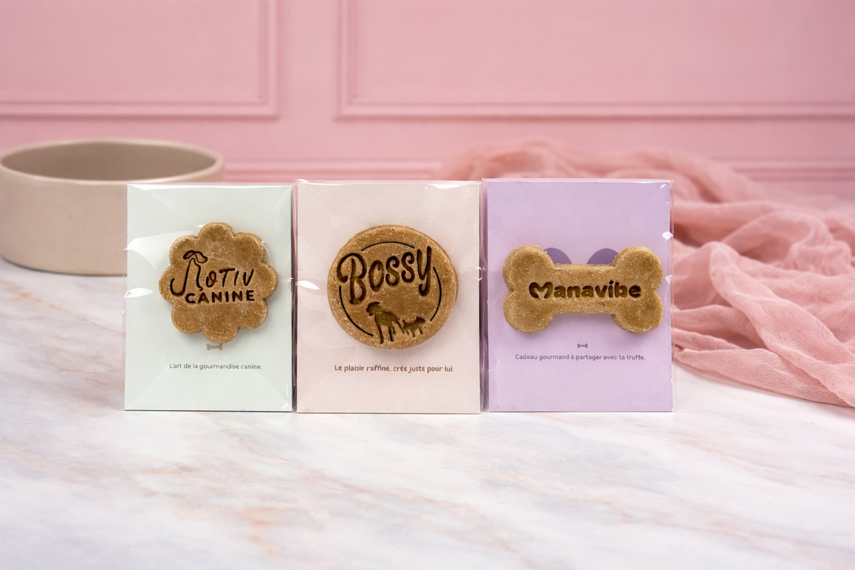 Biscuits pour chien | Personnalisé avec votre logo