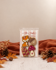 Sachet de 4 biscuits glacés Automne pour chien | Collection Automne