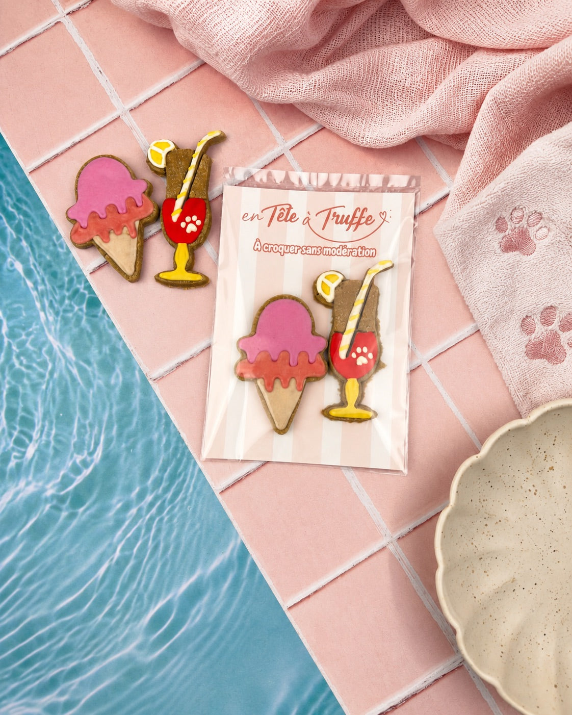 Friandises été pour chien – Glace & cocktail