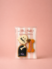 Sachet de 3 biscuits glacés Halloween pour chien | Collection Automne B2B