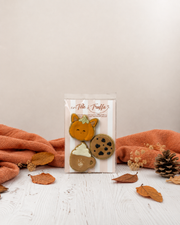 Sachet de 3 biscuits glacés Automne pour chien | Pumpkin Spice